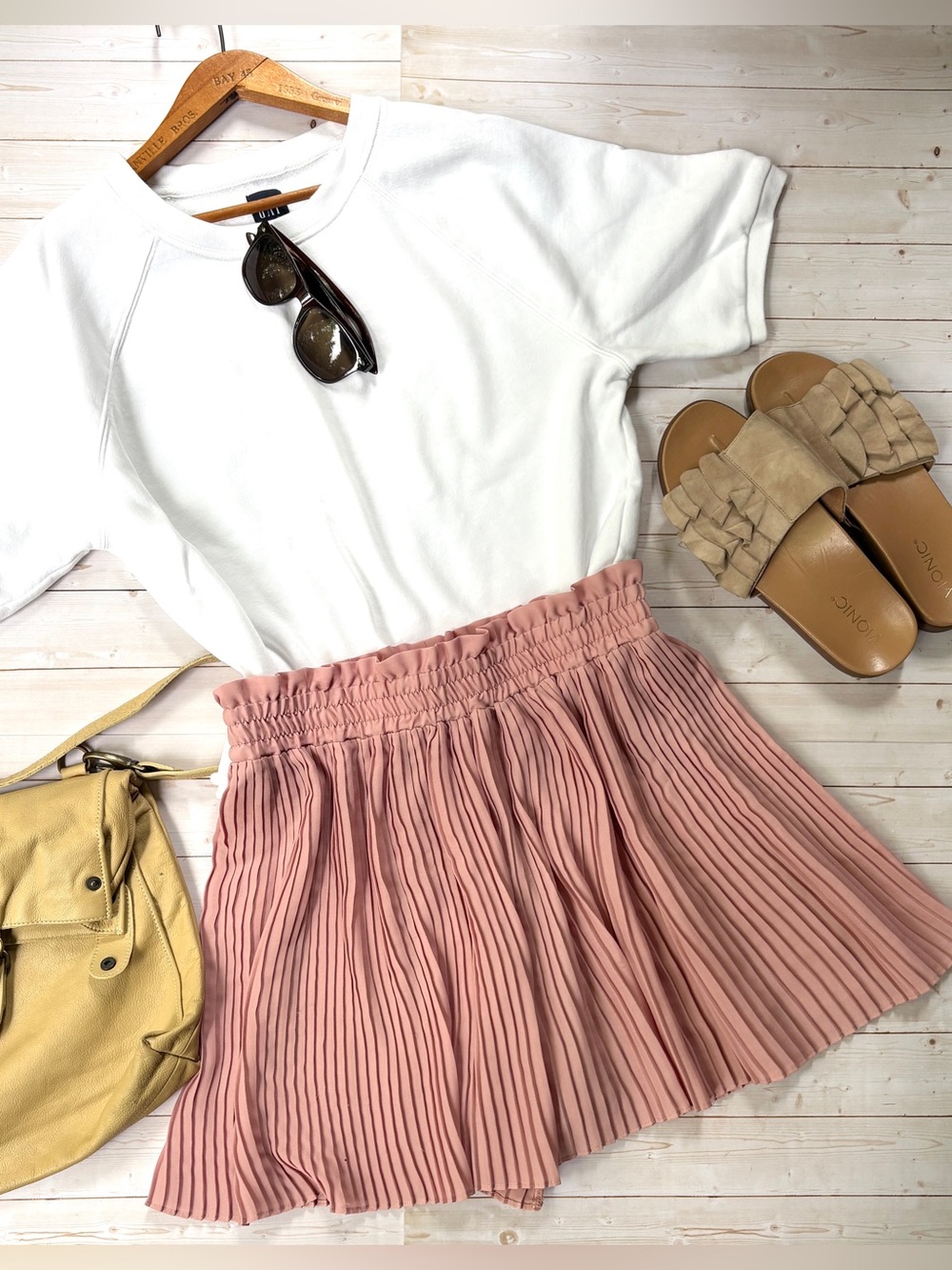 Zara high rise shorts